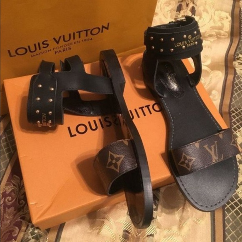 Louis Vuitton gladiator sandals